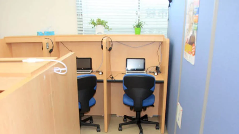 八日市校 生徒が主体的に学ぶチャンスにあふれた空間です。