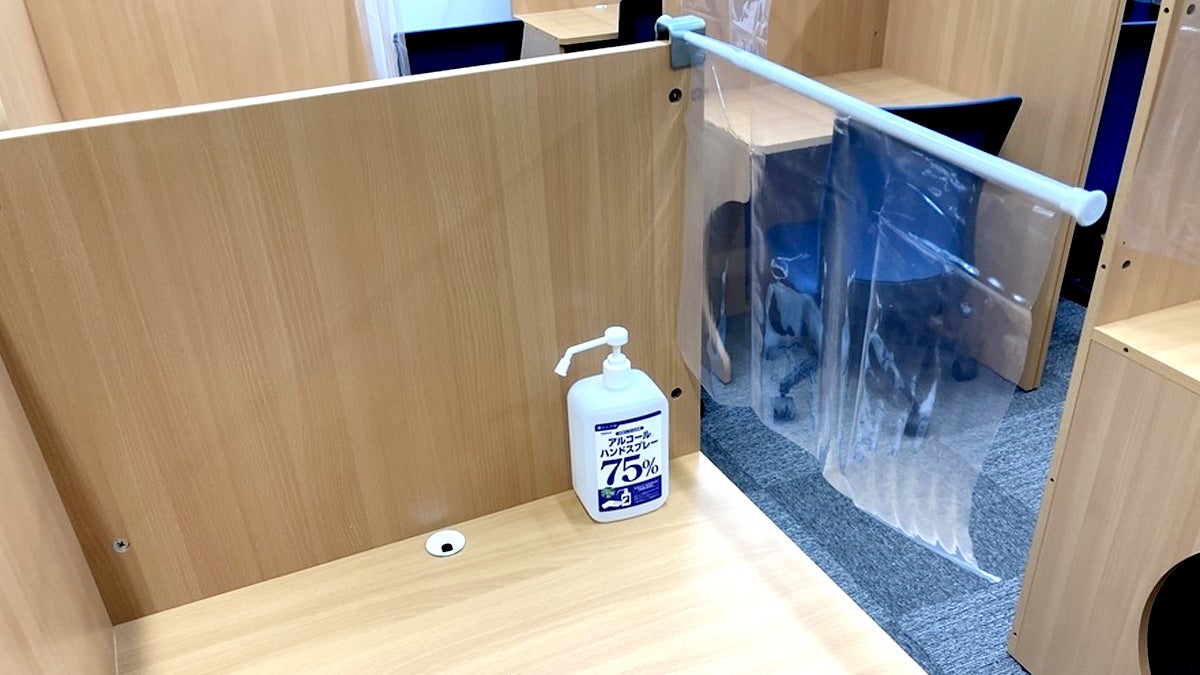 玉鉾校 新型コロナウイルス対策をしています