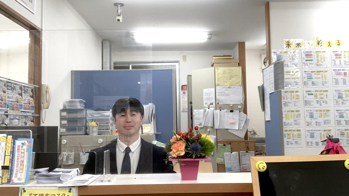 花園校 ドアを開けると笑顔でお出迎え！