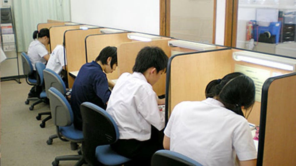 花園校 自習室は第2の勉強部屋！