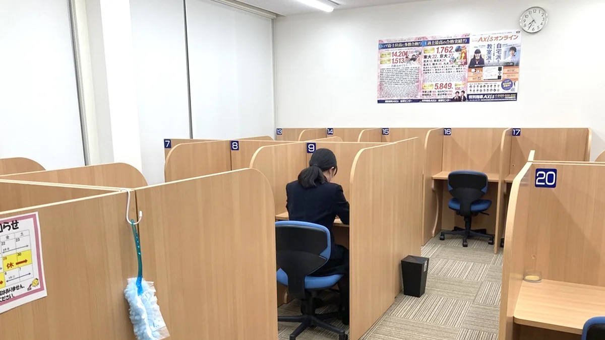大在駅前校 自習室完備！いつでも自由に使えます！