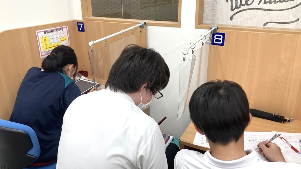 大在駅前校 大在駅前校では、快適に学習できる環境づくりを教室運営の基本にしています。