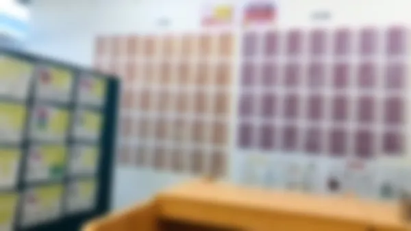 森町校 合格情報の掲示