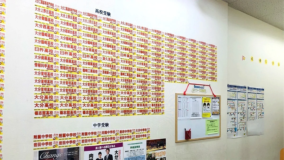 森町校 インフォメーションボード