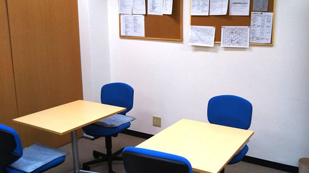 日出暘谷校 勉強の合い間に休憩できるフリースペースをご用意しました。