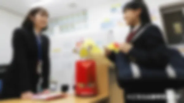 中津校 「こんにちは」の挨拶が飛び交います