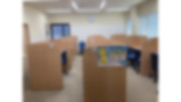 米原校 授業が始まると教室は活気に溢れます