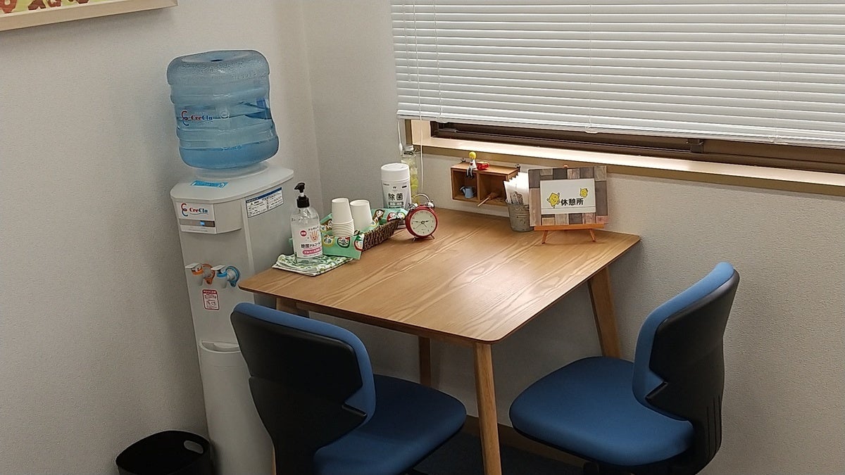 長野七瀬校 勉強の合い間に休憩できるフリースペースをご用意