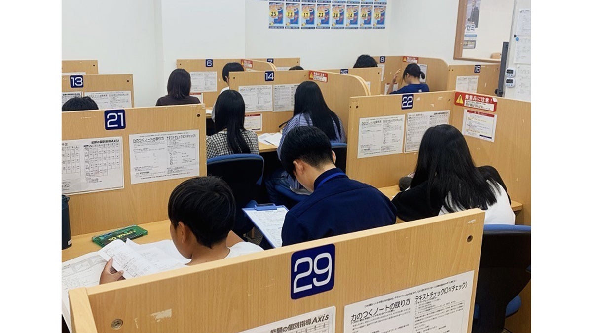 熊取校 真剣勝負の授業ブース！