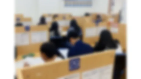 熊取校 真剣勝負の授業ブース!