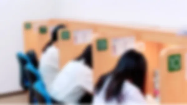 貝塚校 自習ブース完備!積極的に活用してもらいます。