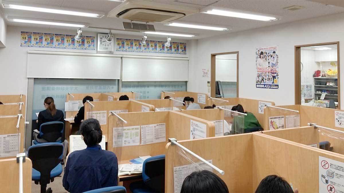 なかもず校 「解説」⇔「演習」でわかるだけでなく、「自分で解く力」も身につけます。