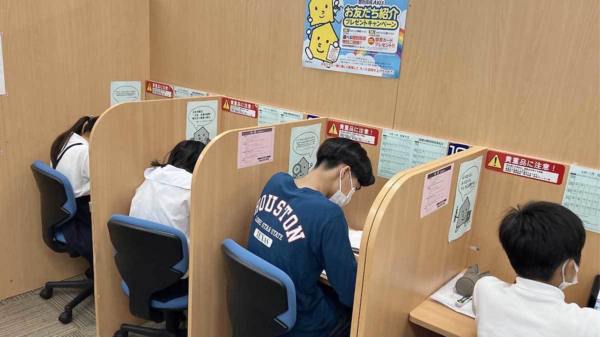 野田阪神校 【当校の自慢！】静かな自習ブース完備。