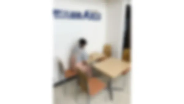 千里山校 ホッと一息つけるスペースもあります。