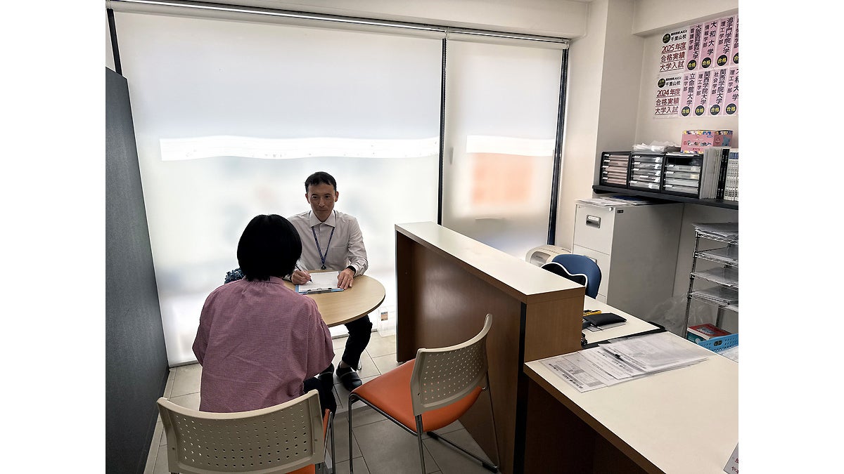 千里山校 懇談スペースです。