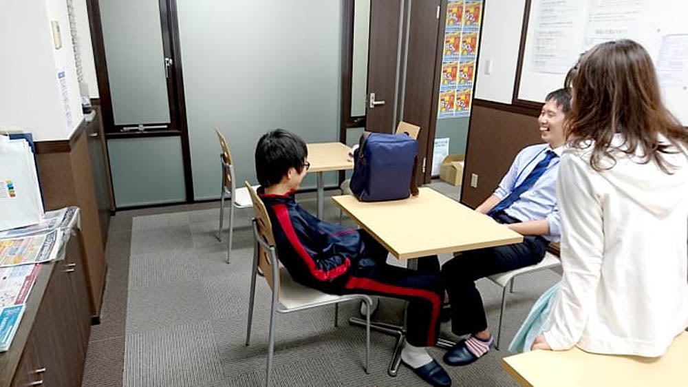 深井校 ホッとひと息つけるフリースペース（飲食可）