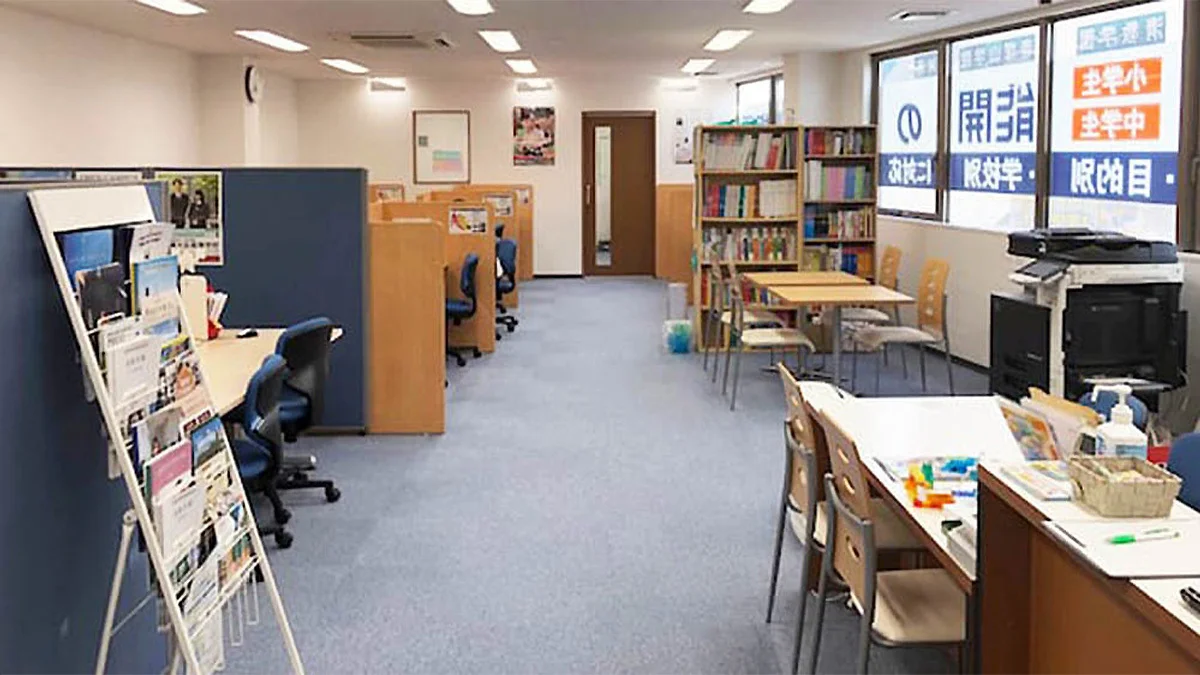 和泉府中校 自習室も完備！勉強に集中できる環境です。