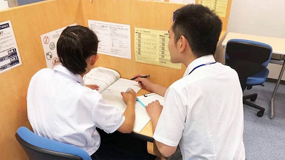 和泉府中校 質問しやすい環境です。