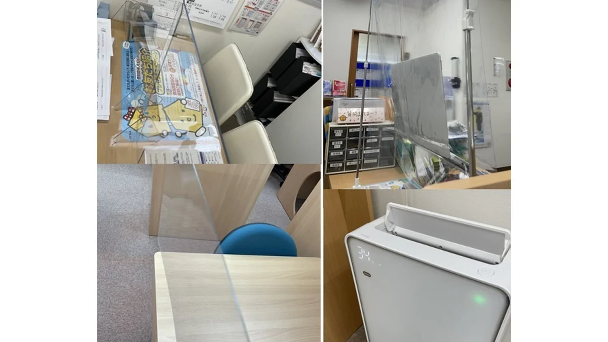 尾崎校 新型コロナ対策を実施中！