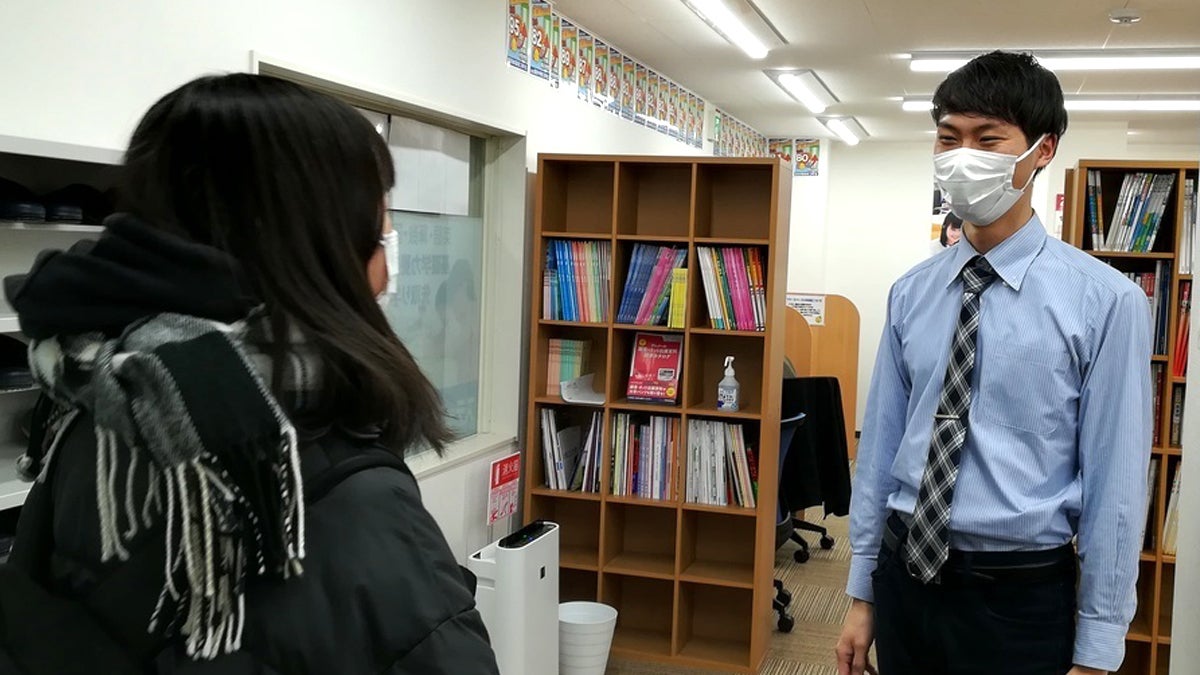 河内松原校 お出迎え・お見送りを徹底し、お子さまの安全な通塾をサポートいたします。