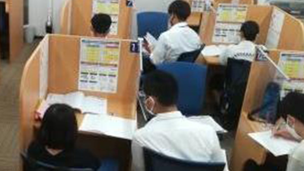 河内松原校 河内松原校では、快適に学習できる環境づくりを教室運営の基本にしています。