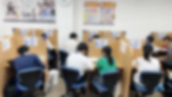 長居校 授業が始まると教室は活気に溢れます