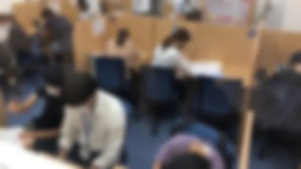 上池台校 授業が始まると教室は活気に溢れます