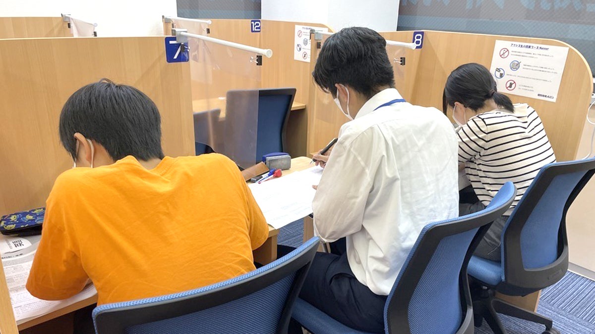 江戸川区役所前校 授業スペースはこんな感じ！