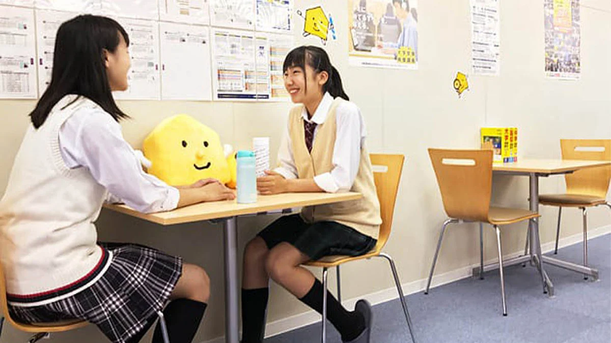 亀戸校 勉強の合い間に休憩できるフリースペースをご用意しました。