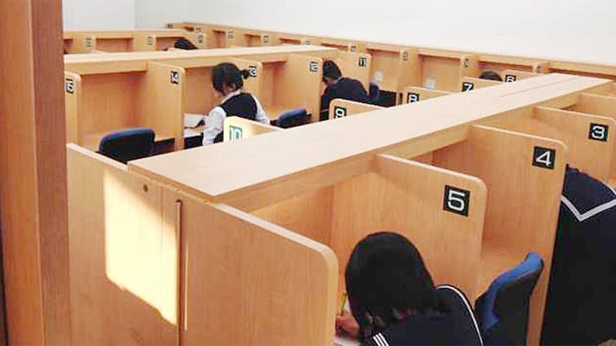 阿南校 自習ブース完備！いつでも自由に使えます！