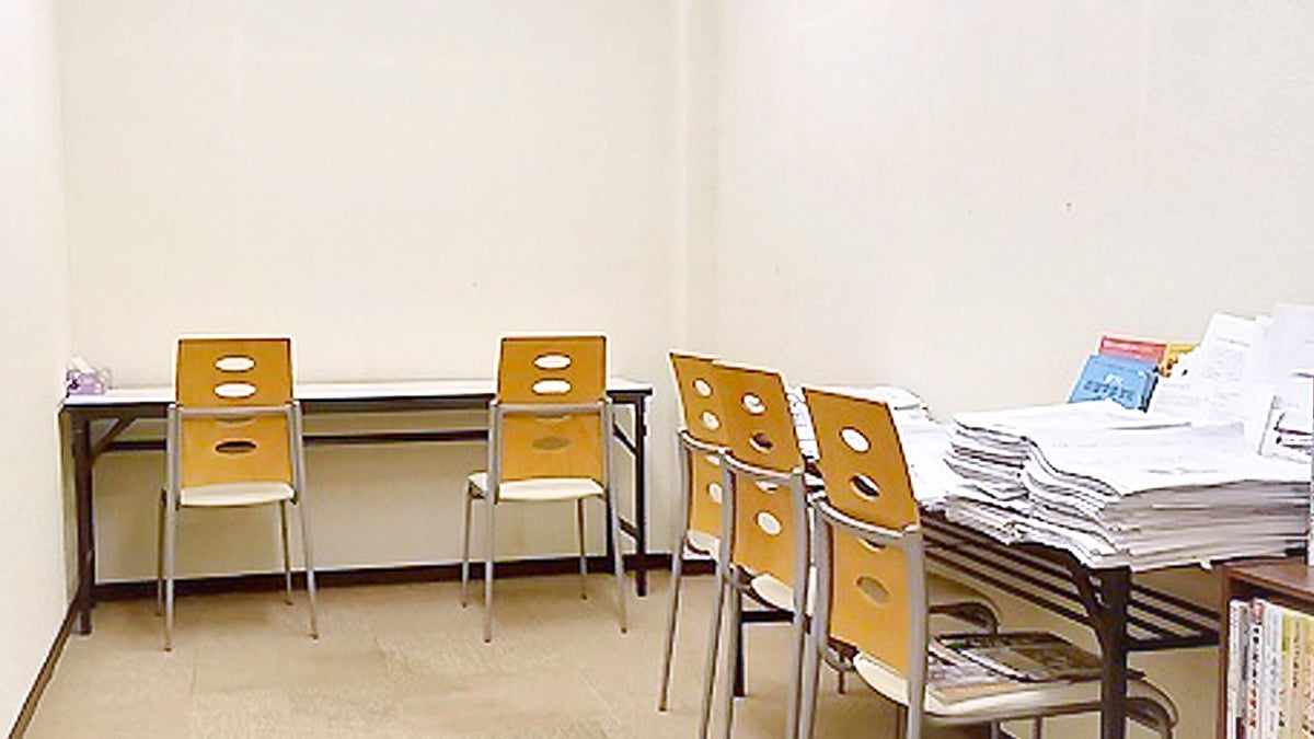 松江春日校 勉強の合い間に休憩できる静かなフリースペースをご用意しました。