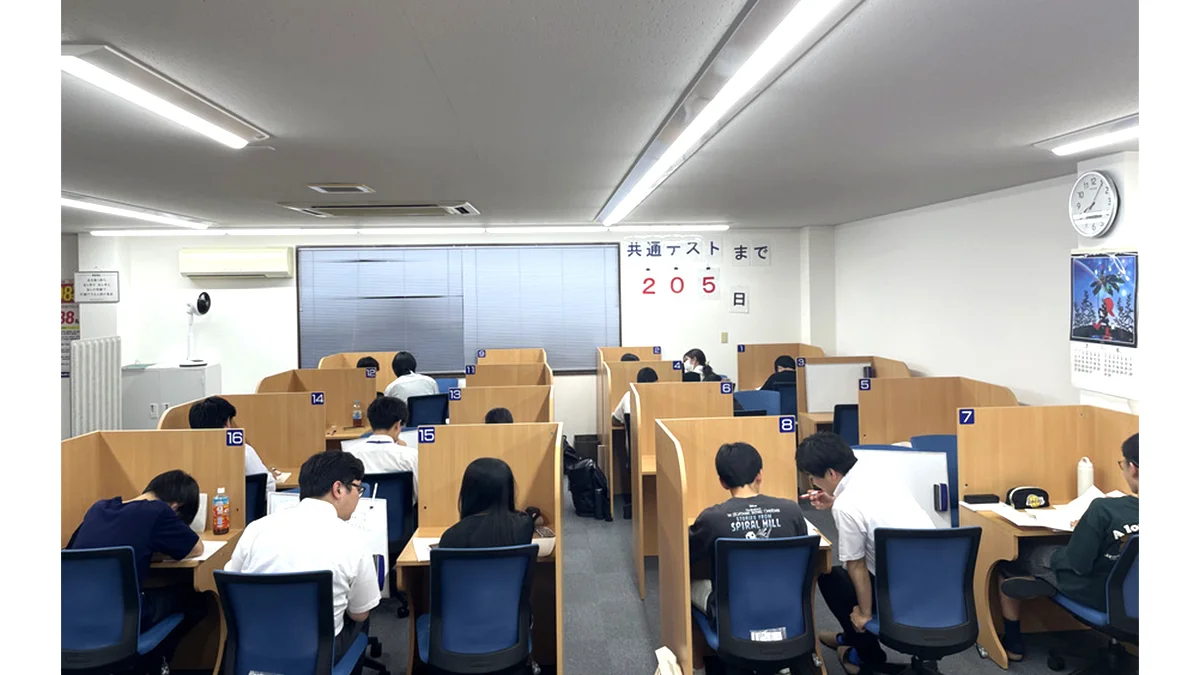 武生校 授業が始まると教室は活気に溢れます