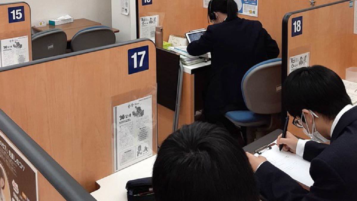 大田原校 進路相談、勉強方法のアドバイスなどお任せください。