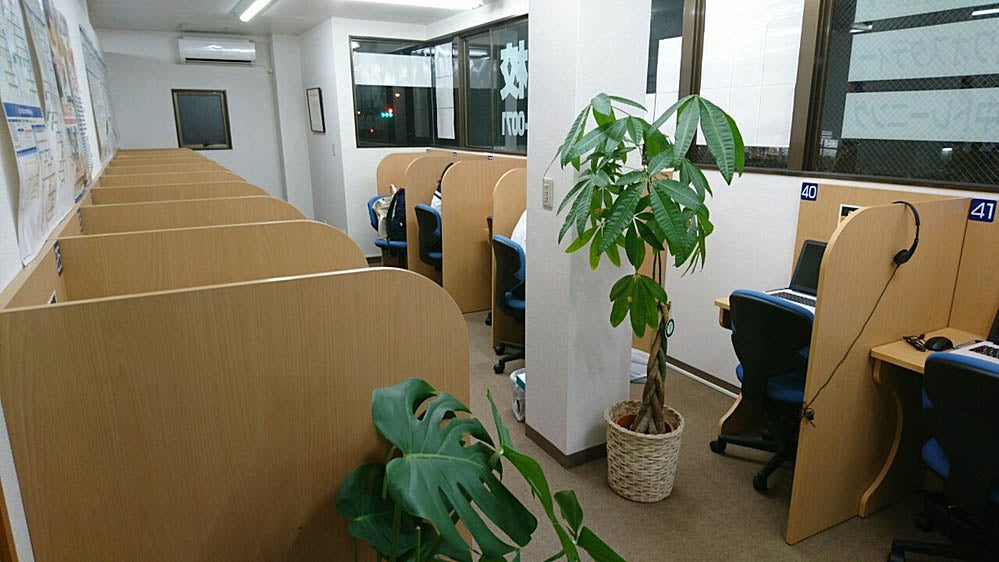 陽南校 自習ブース完備！いつでも自由に使えます！