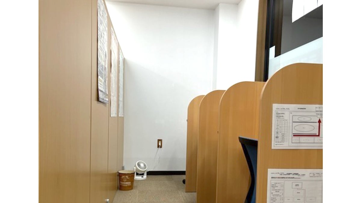 真岡校 自習ブース完備！いつでもご利用いただけます！