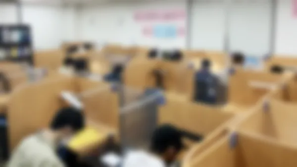 今泉校 授業も集中! 自習も集中!