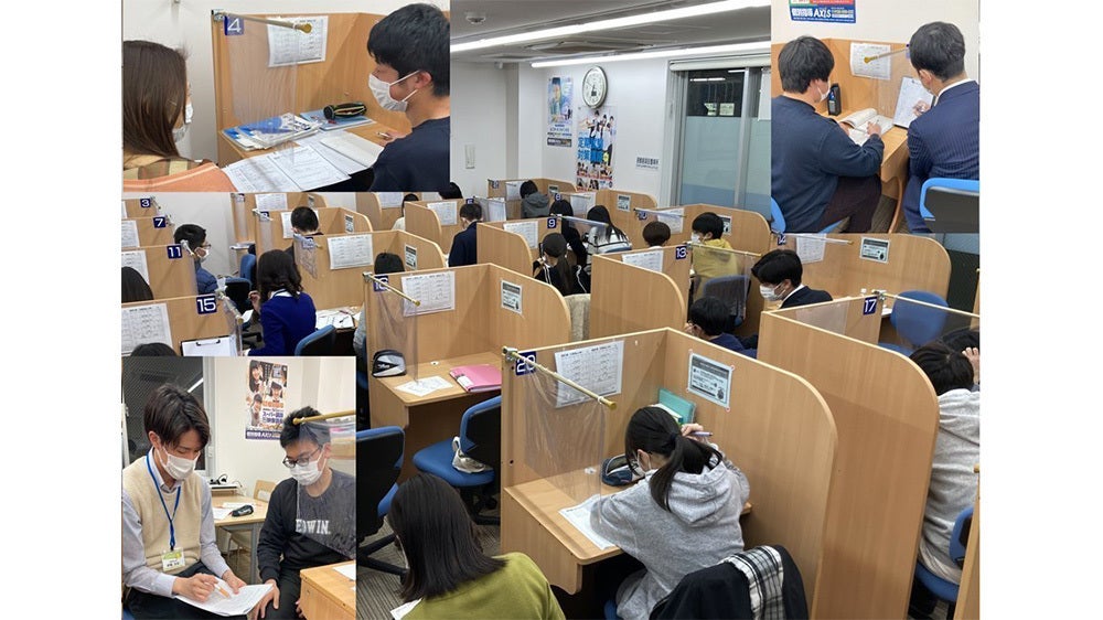 八木校 ライブ個別１対１を中心に、ステップアップ講座などさまざまな授業形態を組み合わせて、お一人おひとり個別の勉強法で学力アップをはかります。