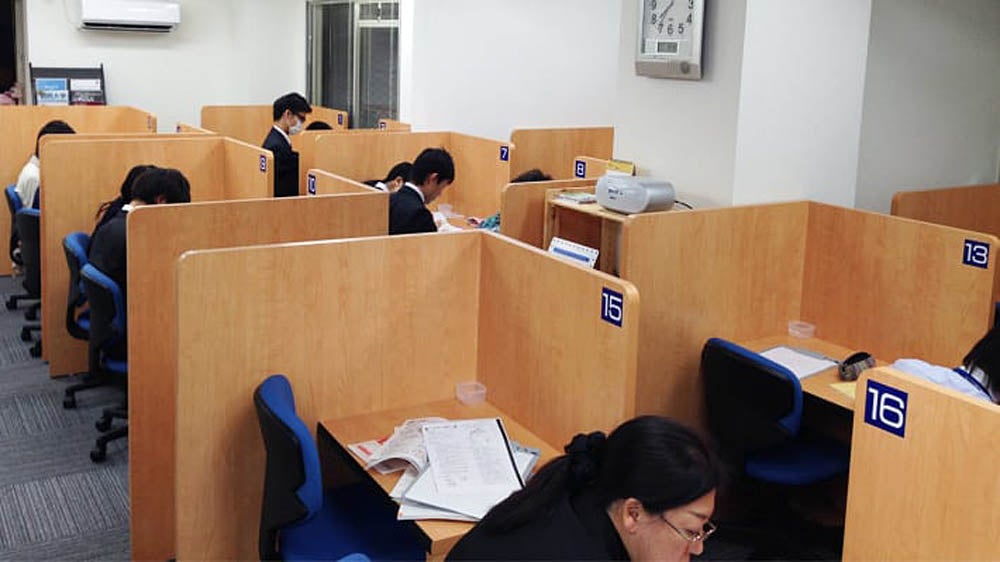 富雄校 熱心な授業