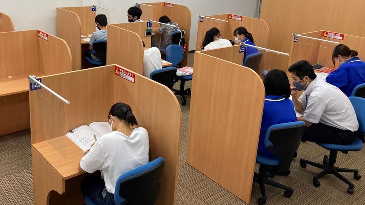 新庄校 新庄校では、快適に学習できる環境づくりを教室運営の基本にしています。