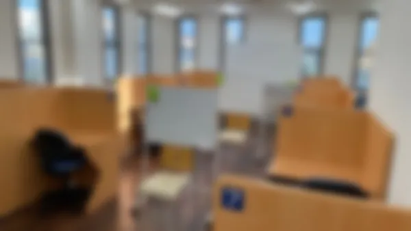 今津校 感染予防対策もバッチリです。