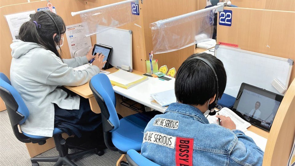 愛宕校 タブレットをつかった授業が大好評！