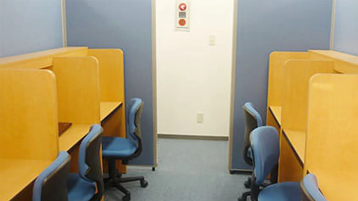 高宮校 快適な自習ブースは第２の勉強部屋