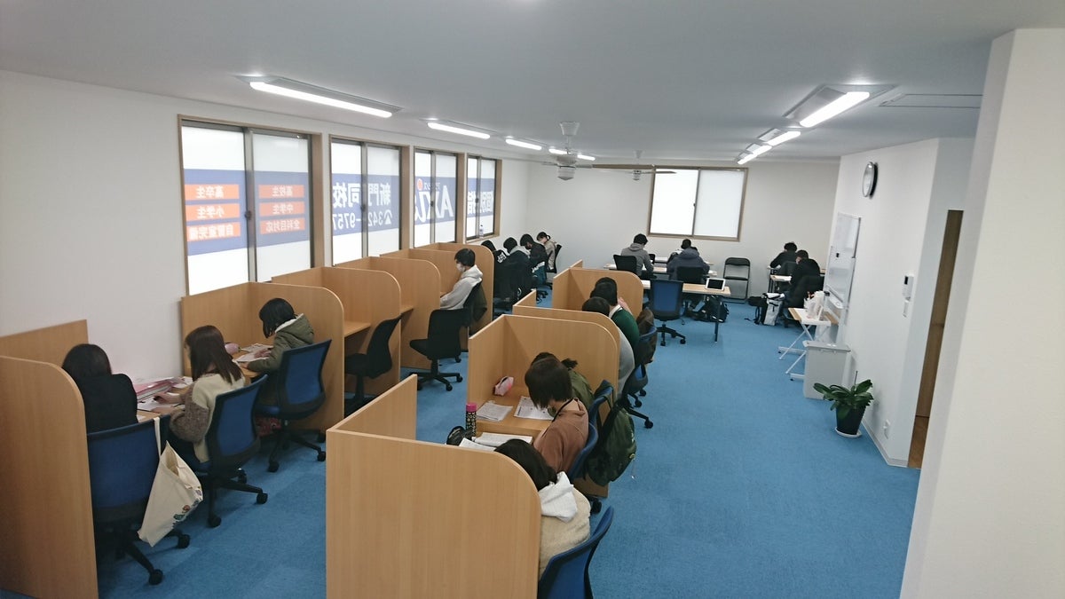 新門司校 授業が始まると教室は活気に溢れます