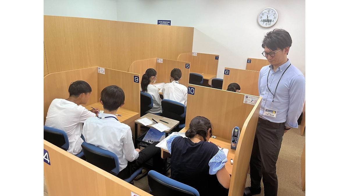 大橋校 授業が始まると教室は活気に溢れます
