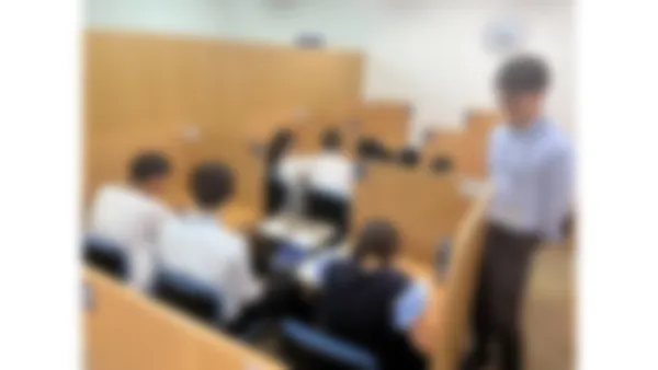 大橋校 授業が始まると教室は活気に溢れます