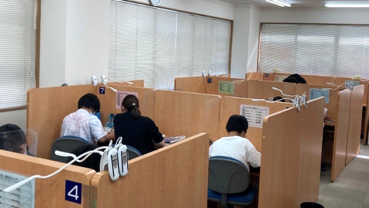 折尾駅前校 広く清潔な学習環境