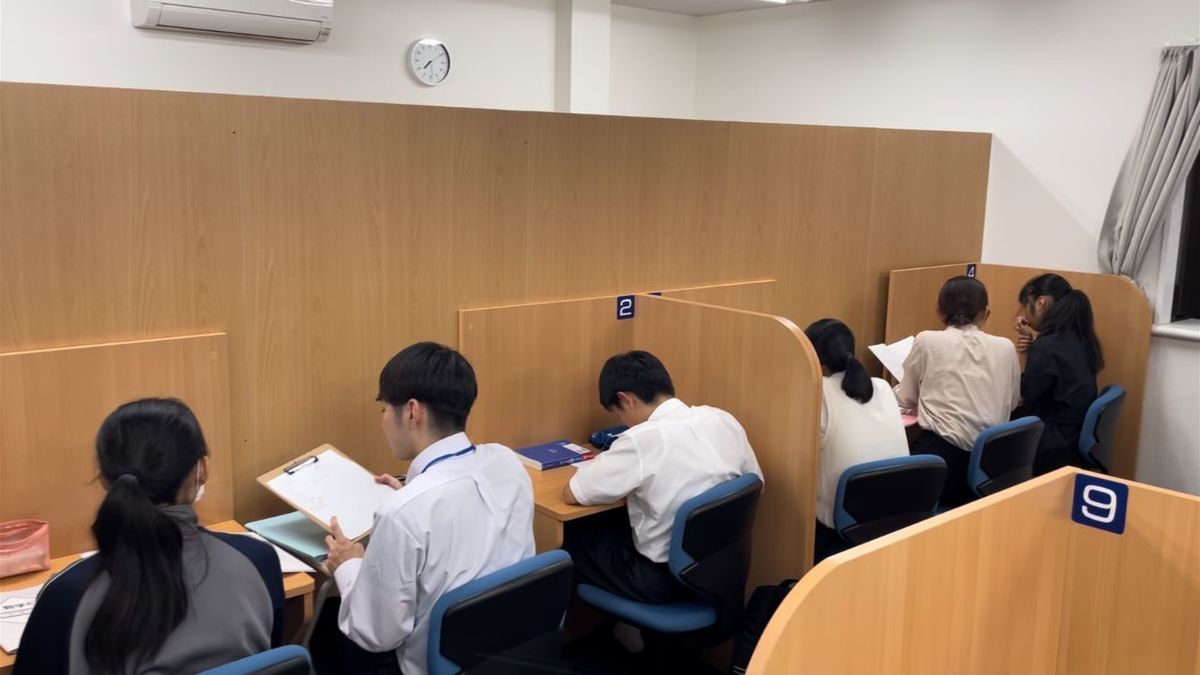 南福岡校 授業が始まると教室は活気に溢れます