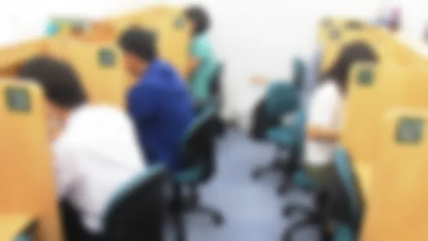 橋本校 自習ブースはいつでも完備!