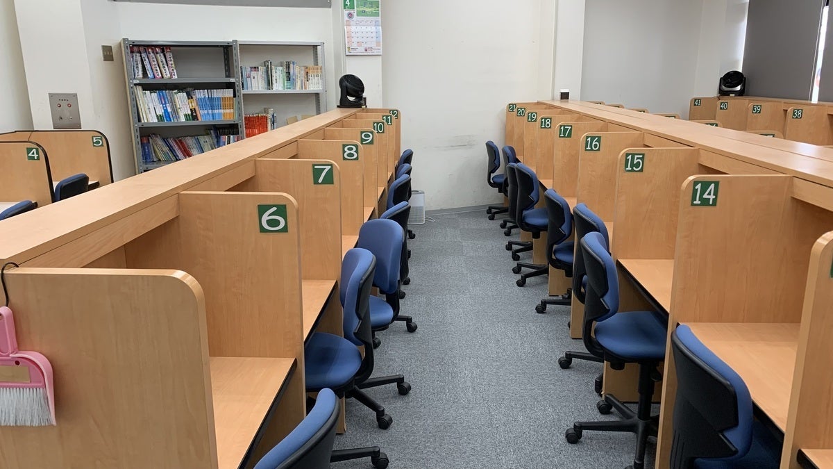 御坊校 学習しやすさNo.1を目指す自習室