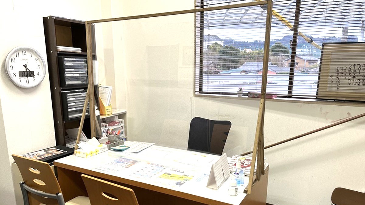 湯浅校 完全個室の面談ルームを常時設置！　プライバシーに配慮しています。